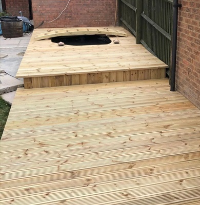 Raised and Flat Decking Milton Keynes